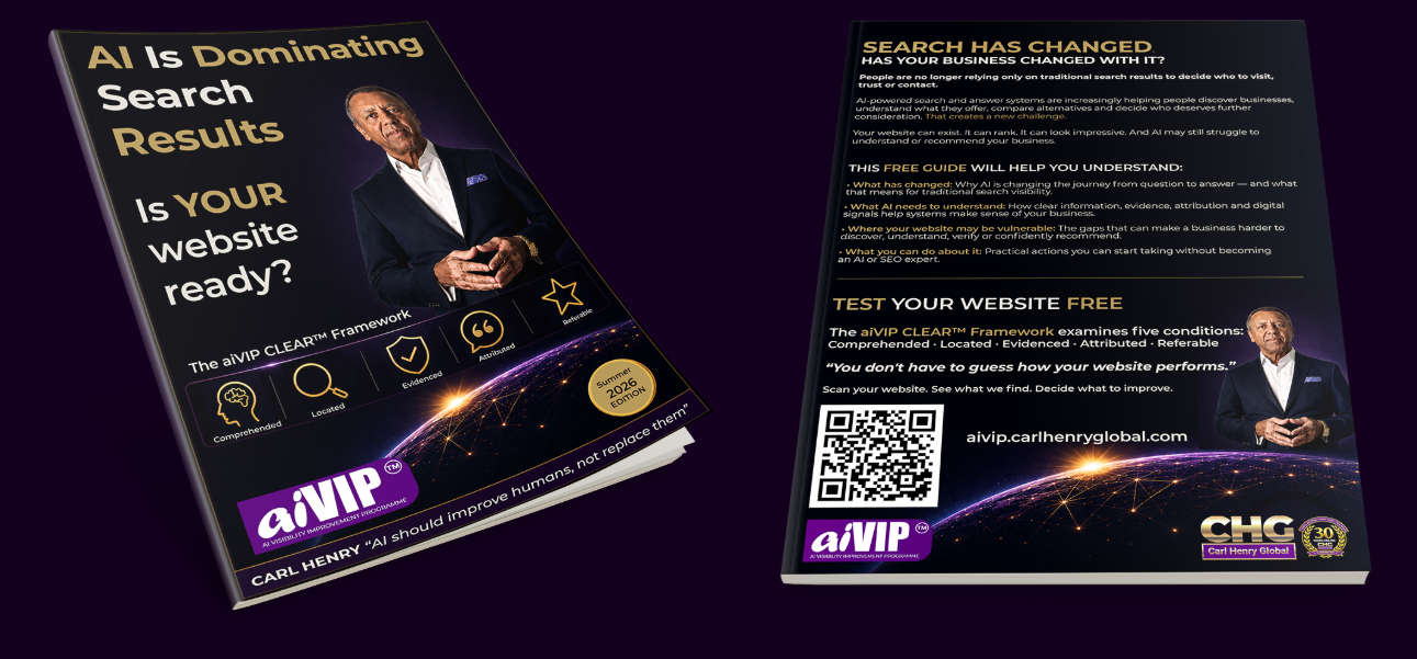 aiVIP book: AI is Dominating Search Results — Is Your Website Ready?