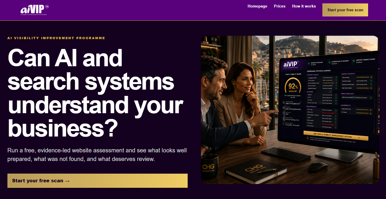 aiVIP Free Website Scanner