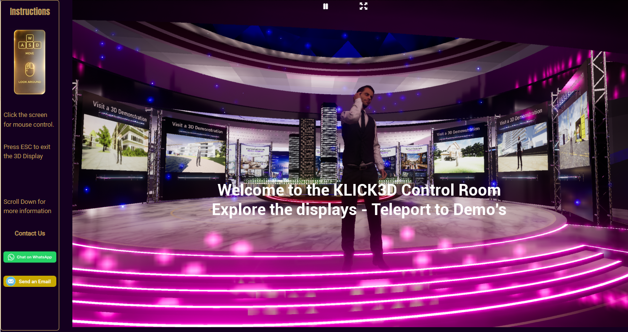 KLICK3D showroom