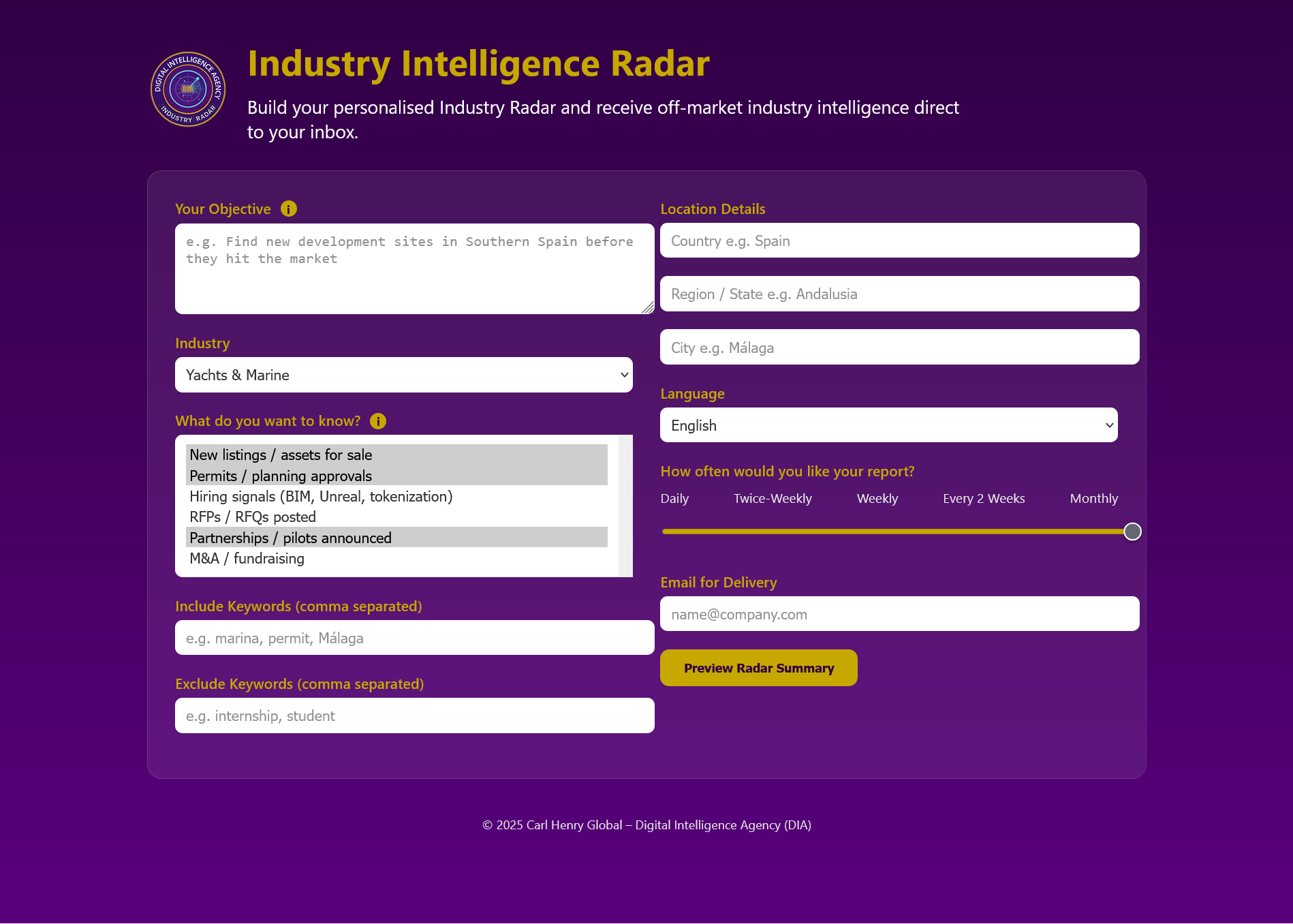 DIA - Digital Intelligence Agency - Key Data For Individuals ...