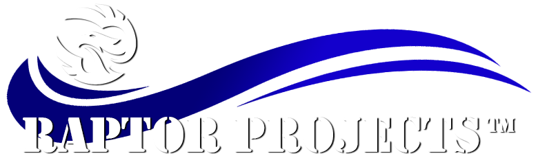 LOGO Raptor Projects Trans White V2 780x230